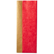 Hallmark Cherry Red and Gold 2-Pack Tissue Paper, 6 Sheets