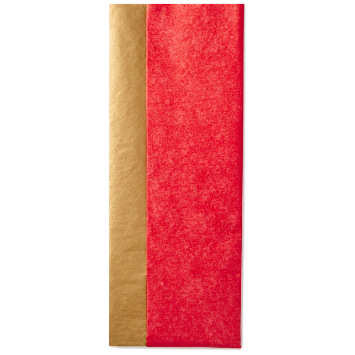Hallmark Cherry Red and Gold 2-Pack Tissue Paper, 6 Sheets