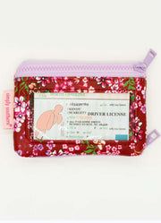 Red Floral ID Wallet by Simply Southern