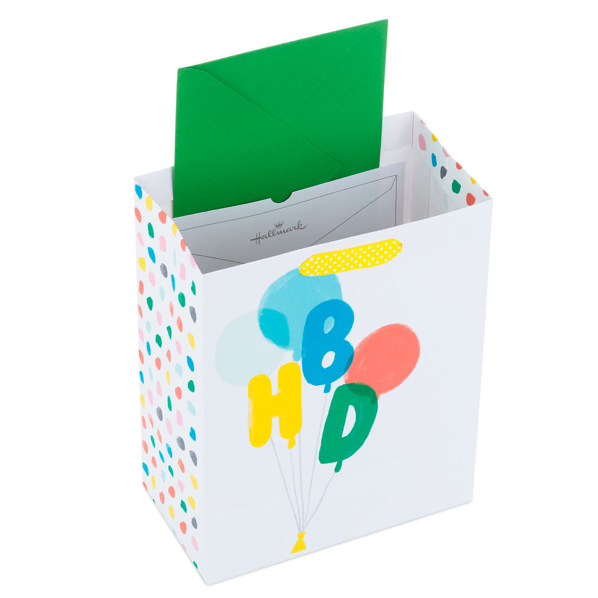 Hallmark 9.6" Happy Birthday Balloons Medium Gift Bag