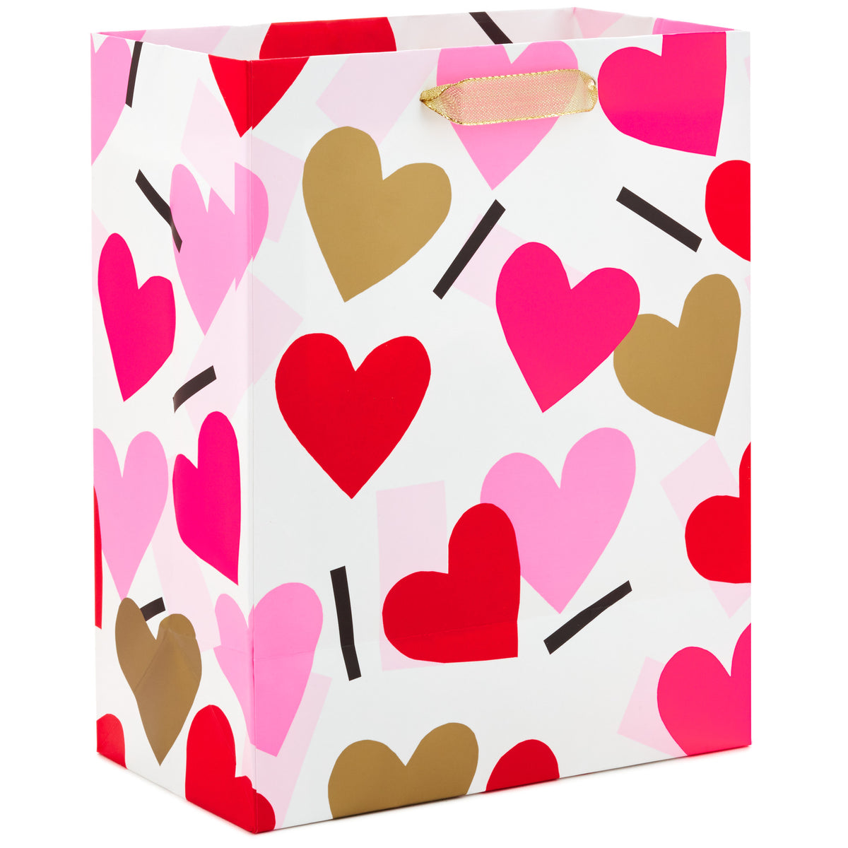 Hallmark 9.6" Confetti Hearts Valentine's Day Gift Bag