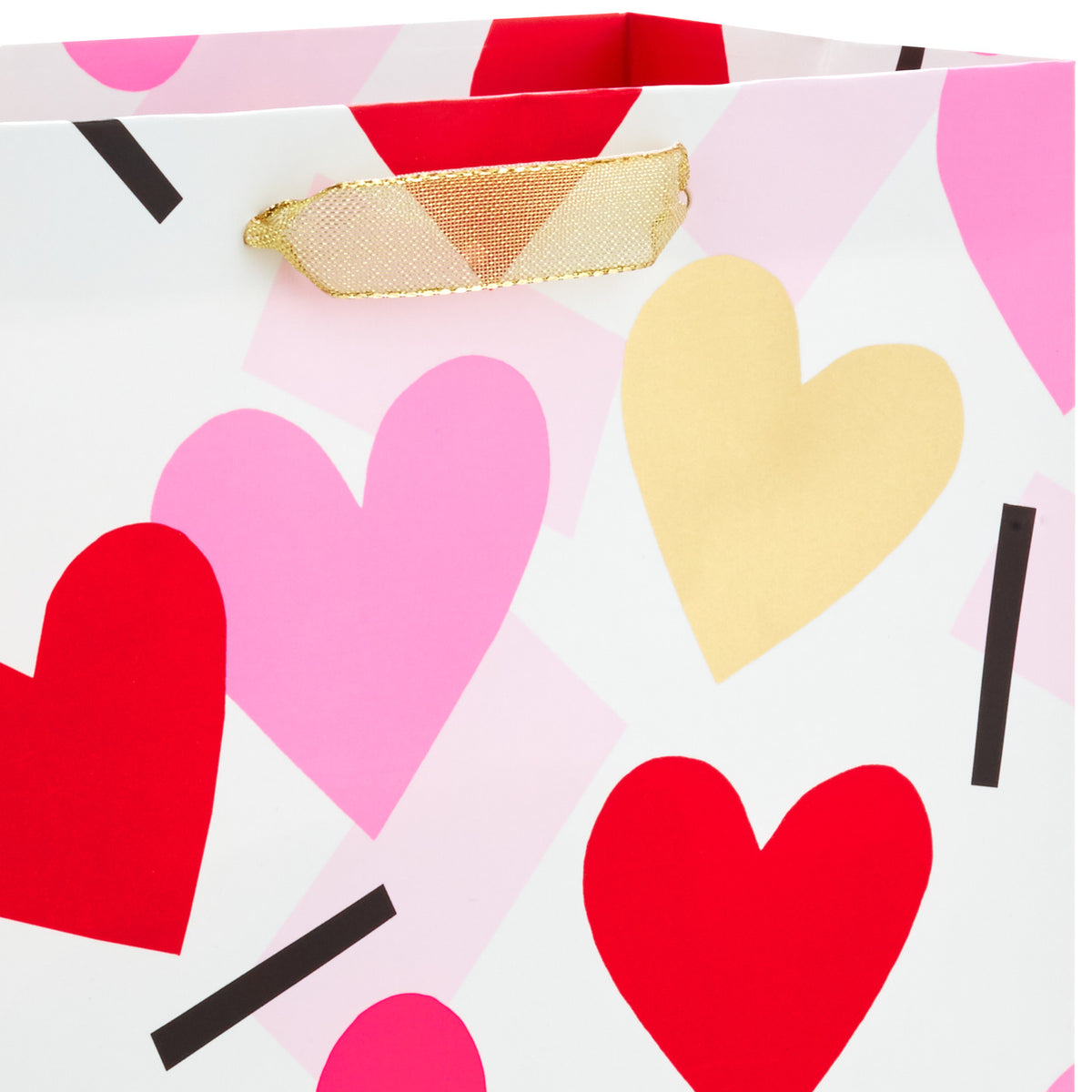 Hallmark 9.6" Confetti Hearts Valentine's Day Gift Bag