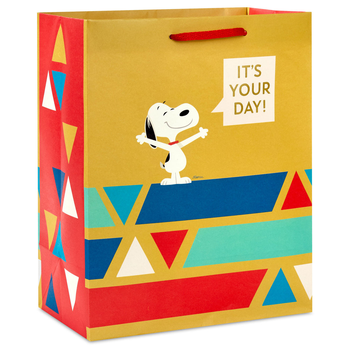 Hallmark 9.6'' Peanuts® It's Your Day Medium Gift Bag