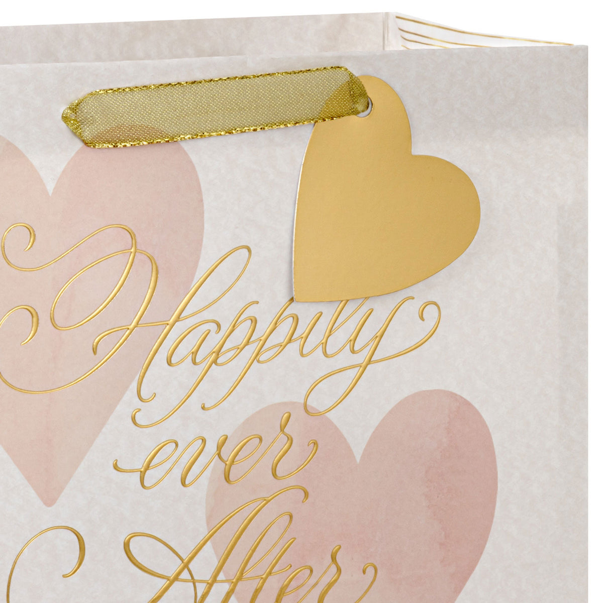 Hallmark 7.7'' Happily Ever After Medium Horizontal Gift Bag
