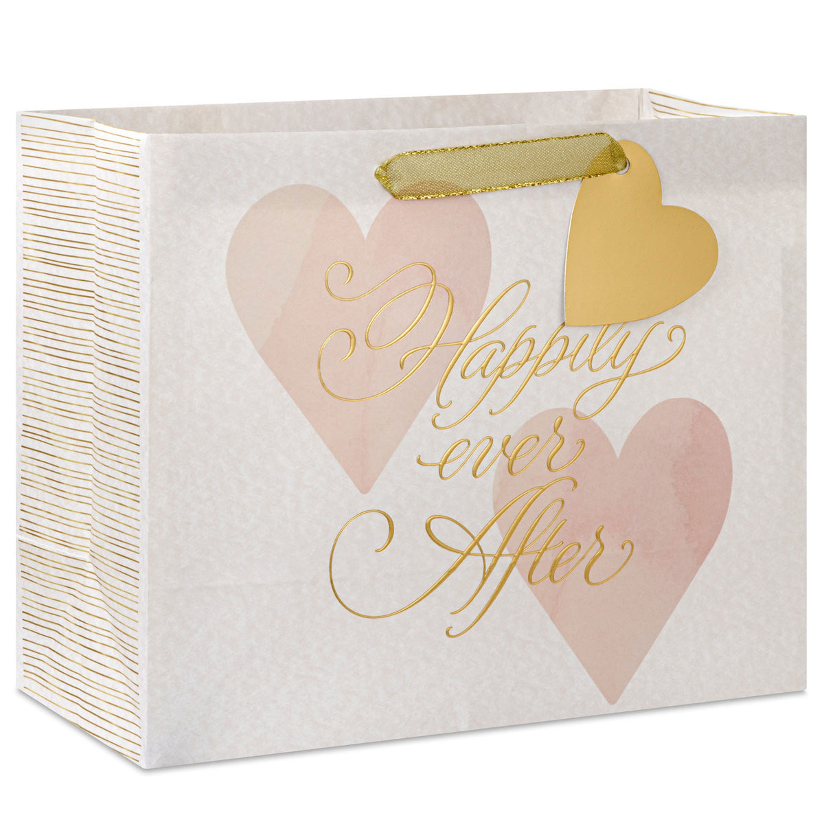Hallmark 7.7'' Happily Ever After Medium Horizontal Gift Bag