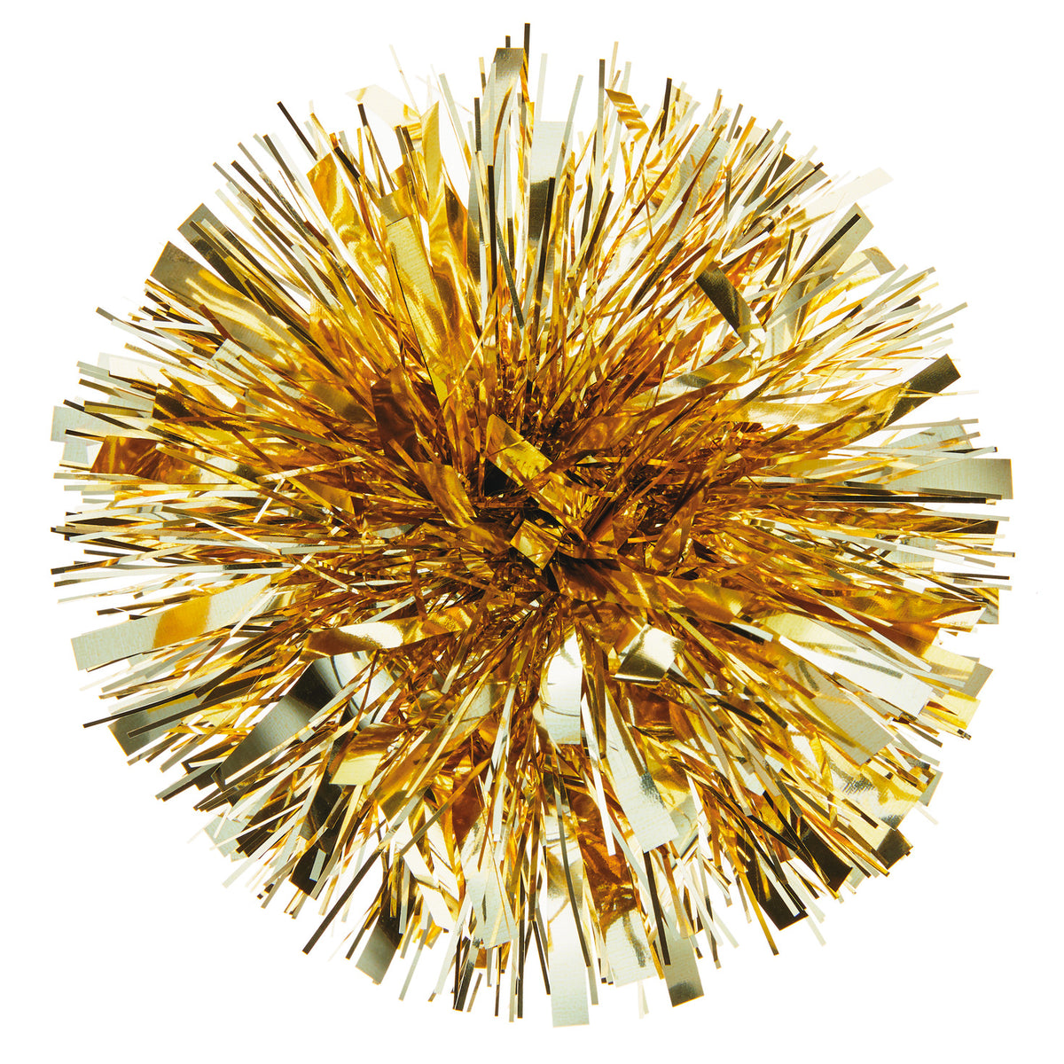 Hallmark 5.5" Gold Metallic Pom-Pom Gift Bow