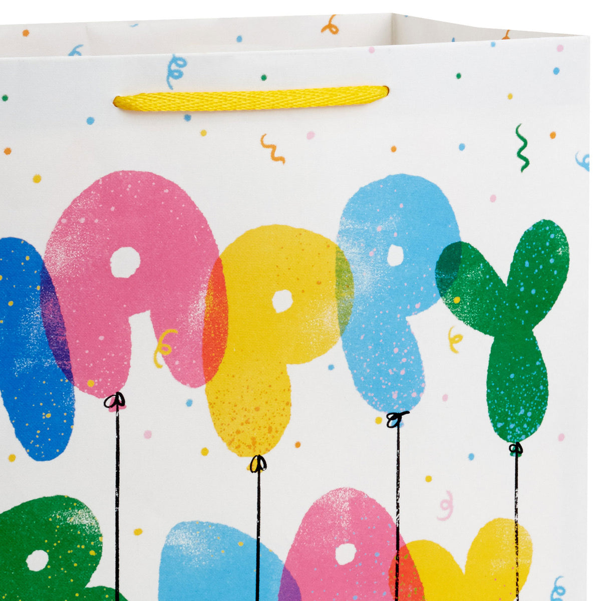 Hallmark 13'' Playful Balloons Large Birthday Gift Bag