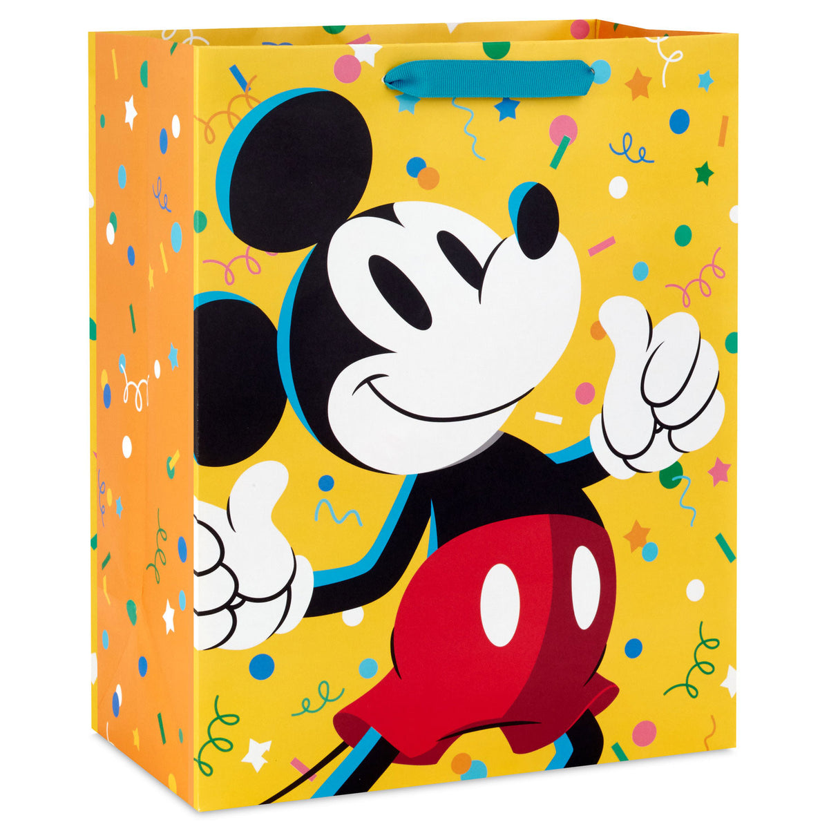 Hallmark 13'' Disney Mickey Mouse Thumbs Up Large Gift Bag