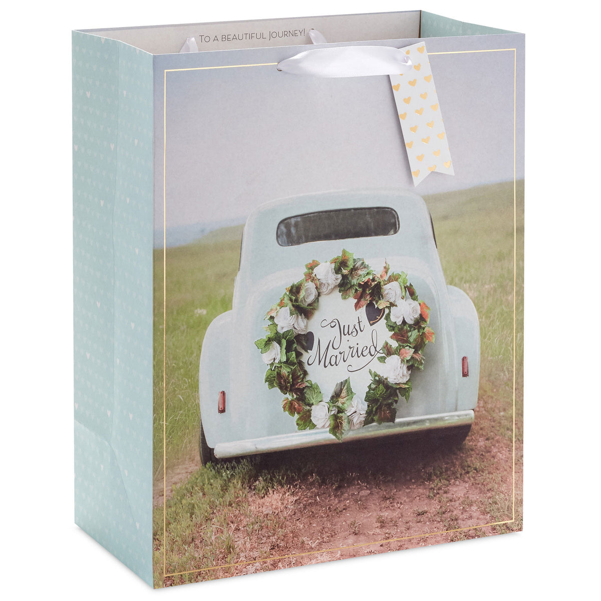 Hallmark 13'' Just Married Large Wedding Gift Bag