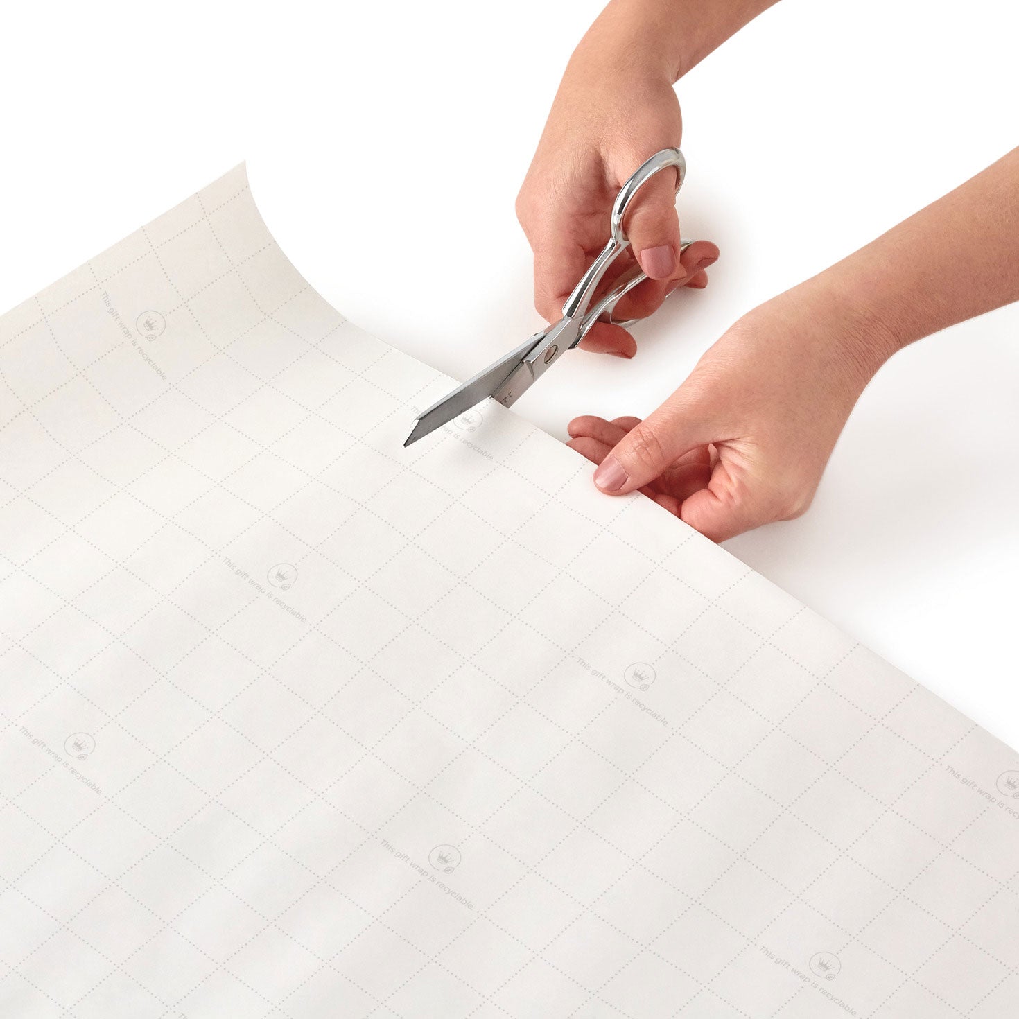 Hallmark Angled All-Caps Happy Birthday Wrapping Paper, 20 sq. ft.