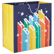 Hallmark 15'' Uplifted Lettering Extra-Deep Birthday Gift Bag