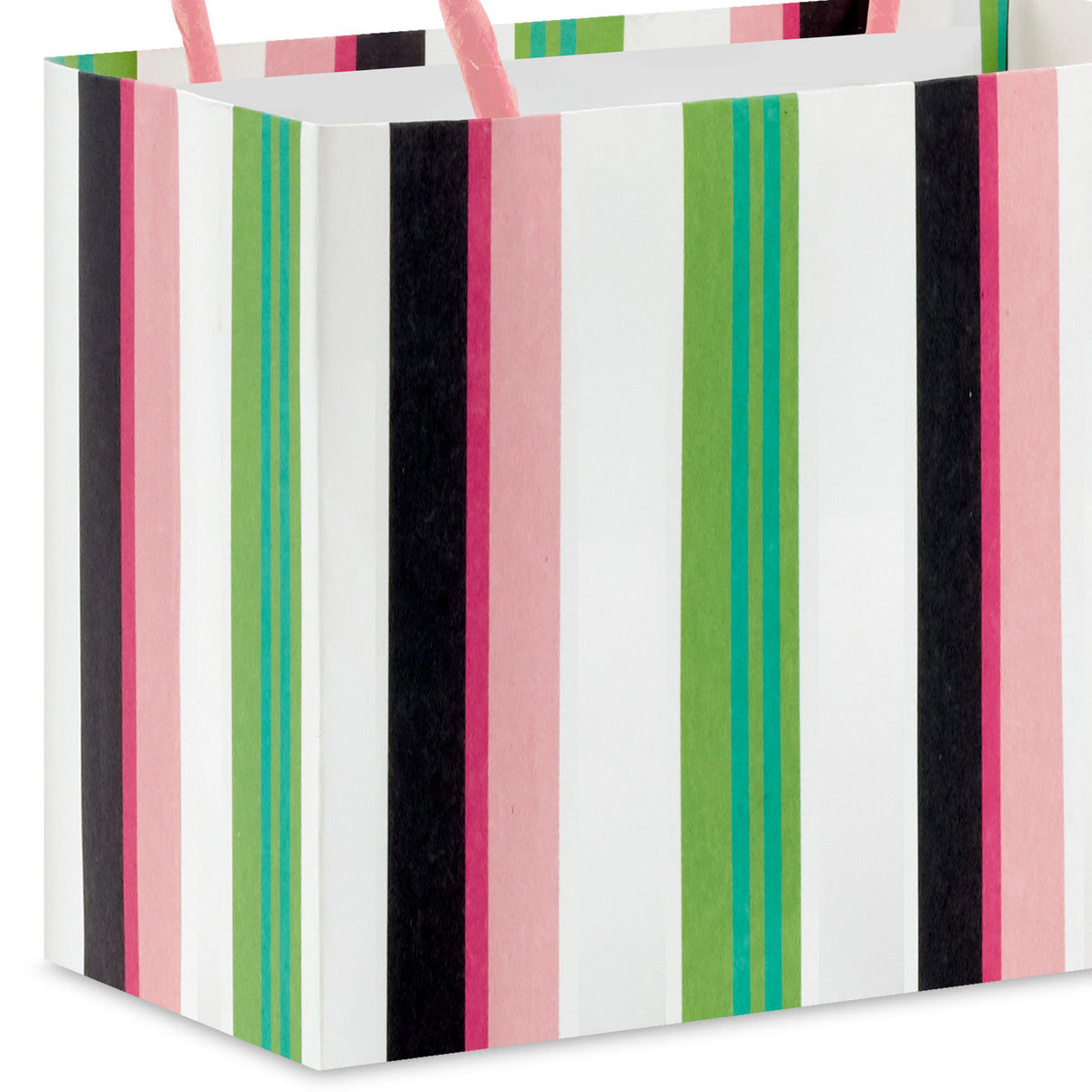 Hallmark 4'' Pink Garden Floral Mini Horizontal Gift Bag Bundle