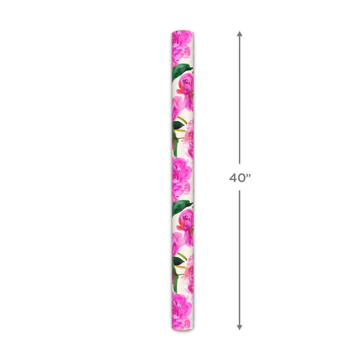 Hallmark Pink Peonies Jumbo Wrapping Paper, 90 sq. ft.