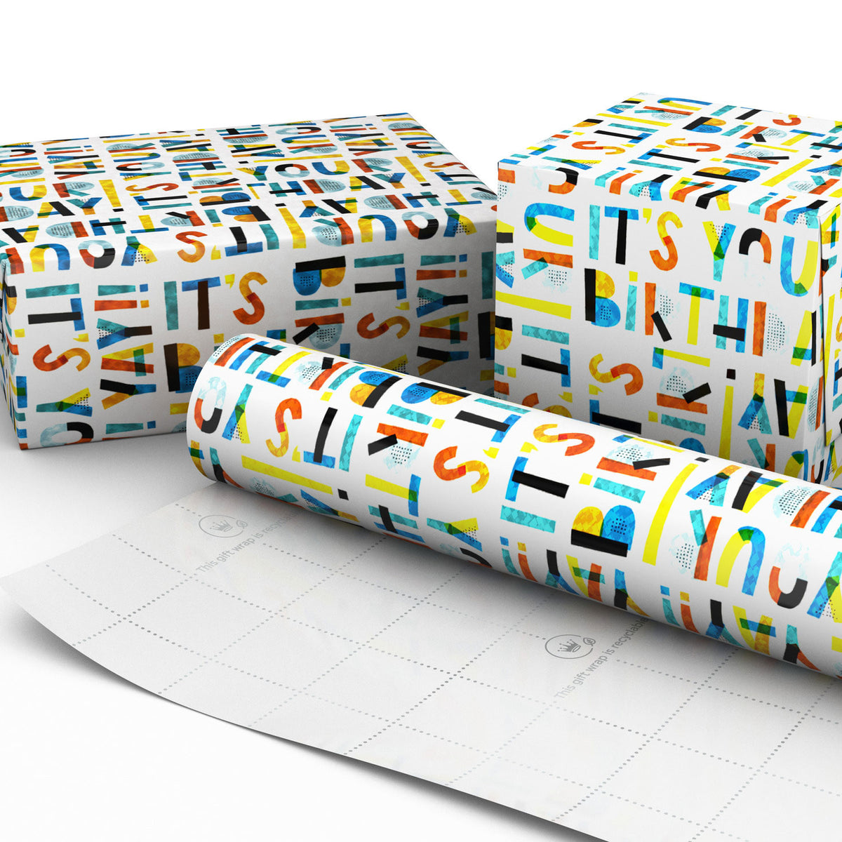 Hallmark It's Your Birthday! Jumbo Wrapping Paper, 90 sq. ft.