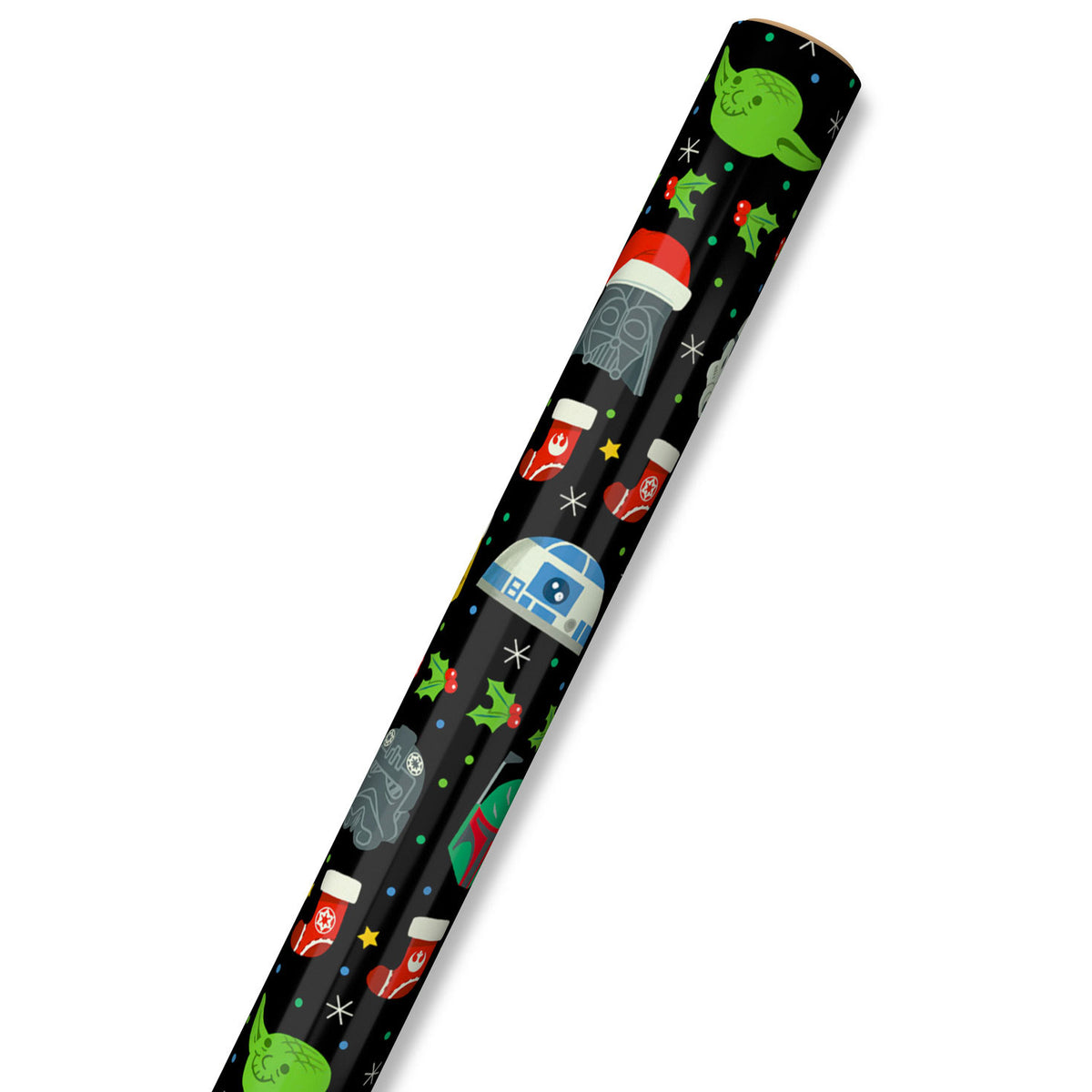 Hallmark Star Wars™ Faces Christmas Wrapping Paper, 70 sq. ft.