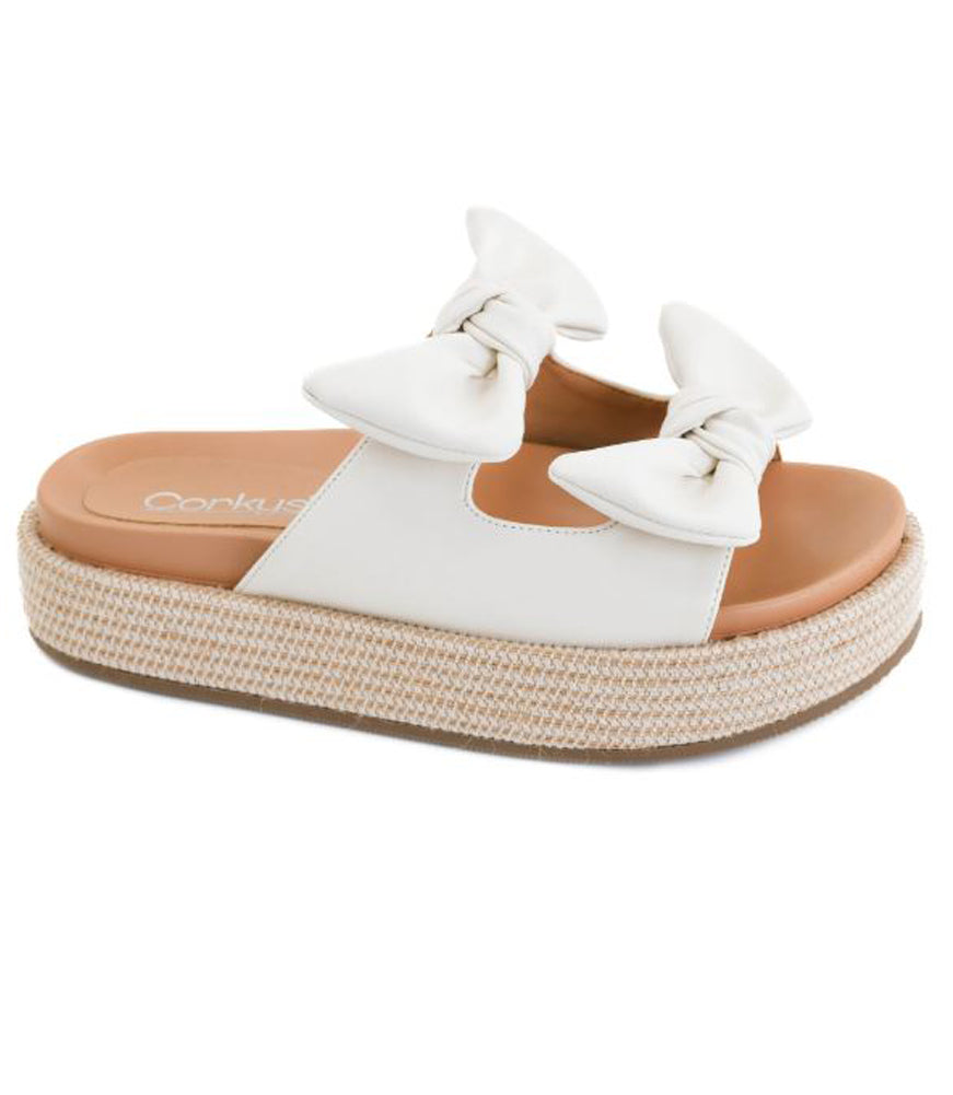 Lil Bit Knotty in Ivory Combo by Corkys