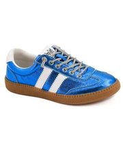 Heads Up in Blue Metallic by Corkys