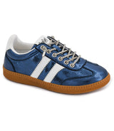 Heads Up in Navy Metallic by Corkys