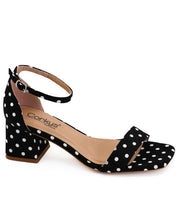 Save The Date in Black White Polka Dots by Corkys