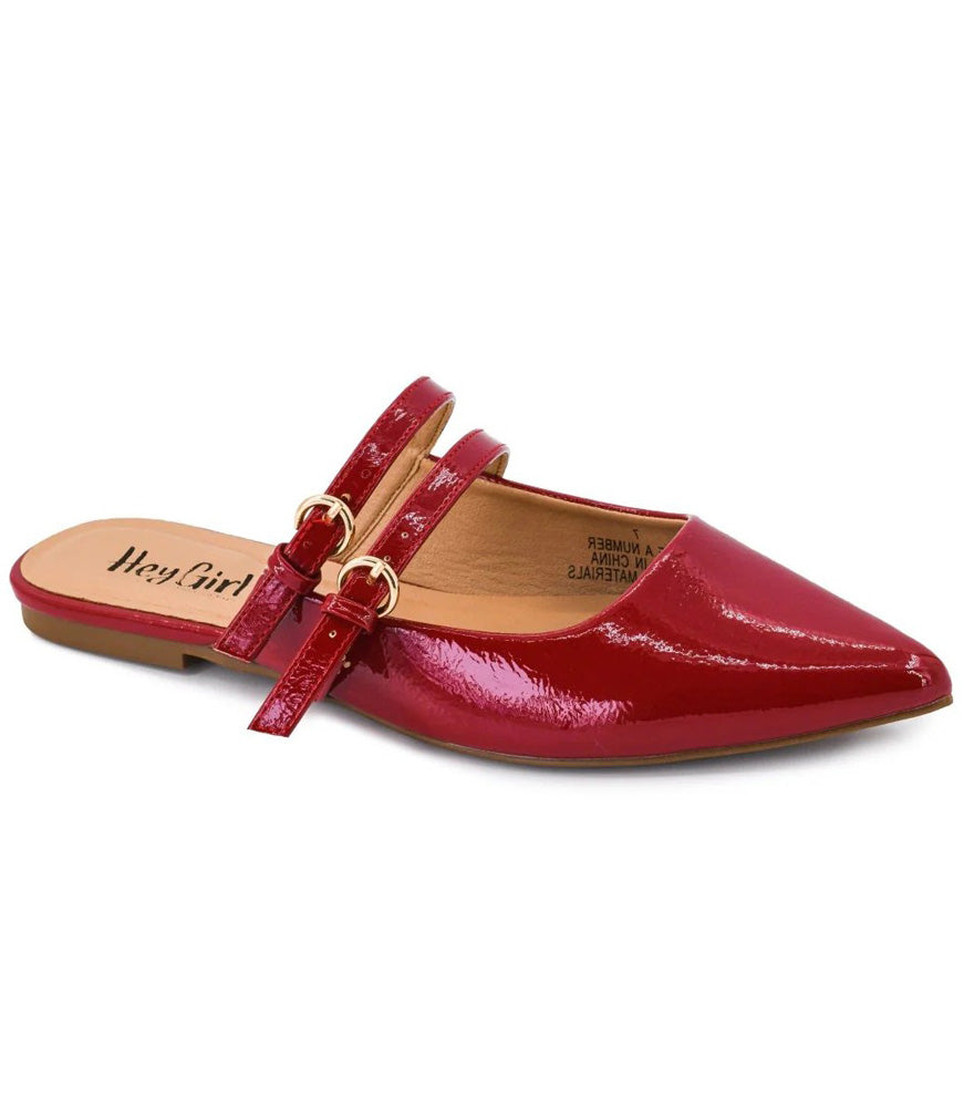 Take A Number in Red Patent by Corkys