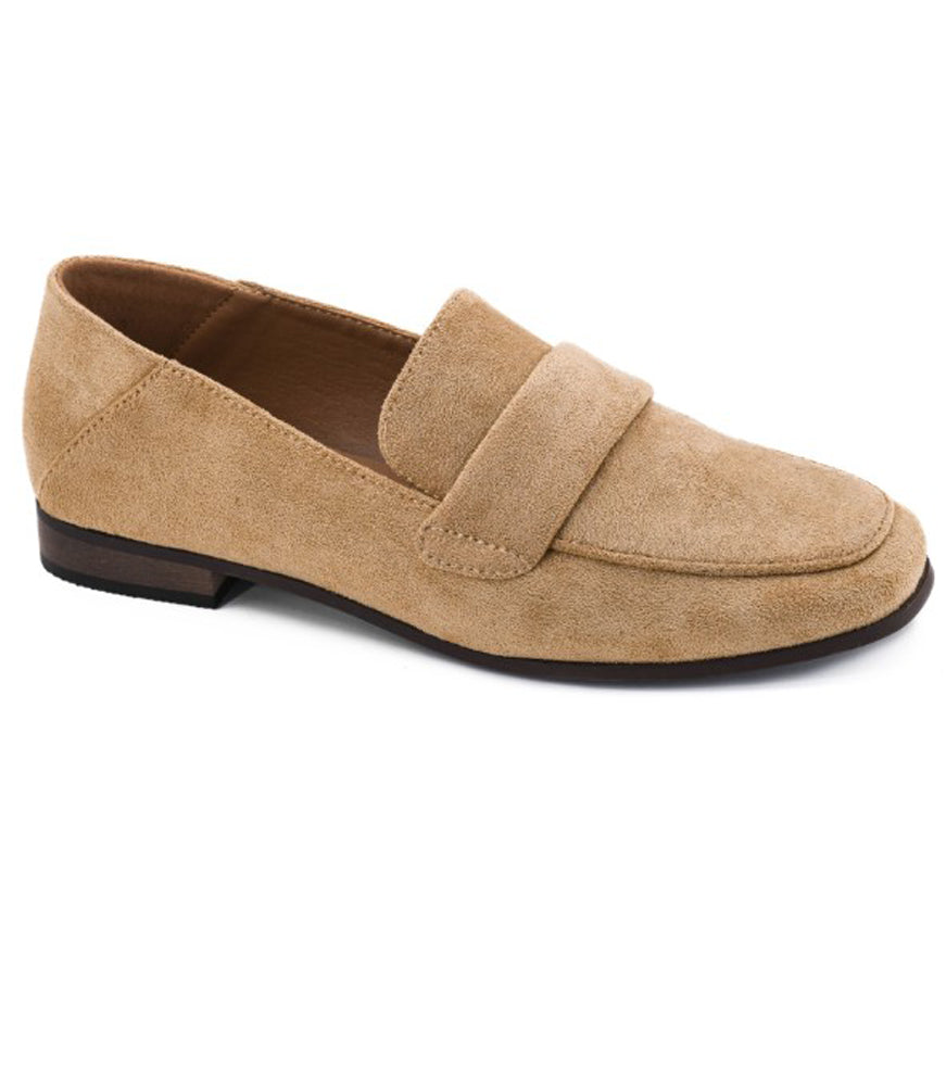 Shes A Keeper Camel Faux Suede by Corkys