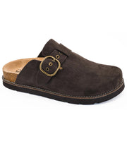 Distracted in Chocolate Faux Suede by Corkys