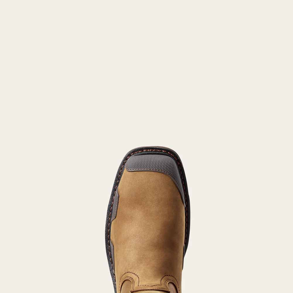 Mns Overdrive Wide Square Alamo Brown CT by Ariat