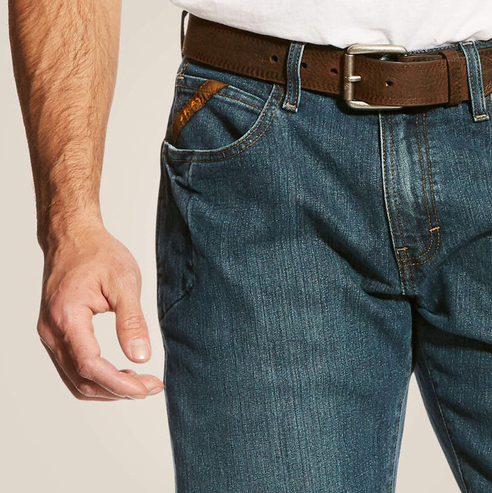Rebar M4 Relaxed DuraStretch Basic Bootcut Jean in Carbine by Ariat