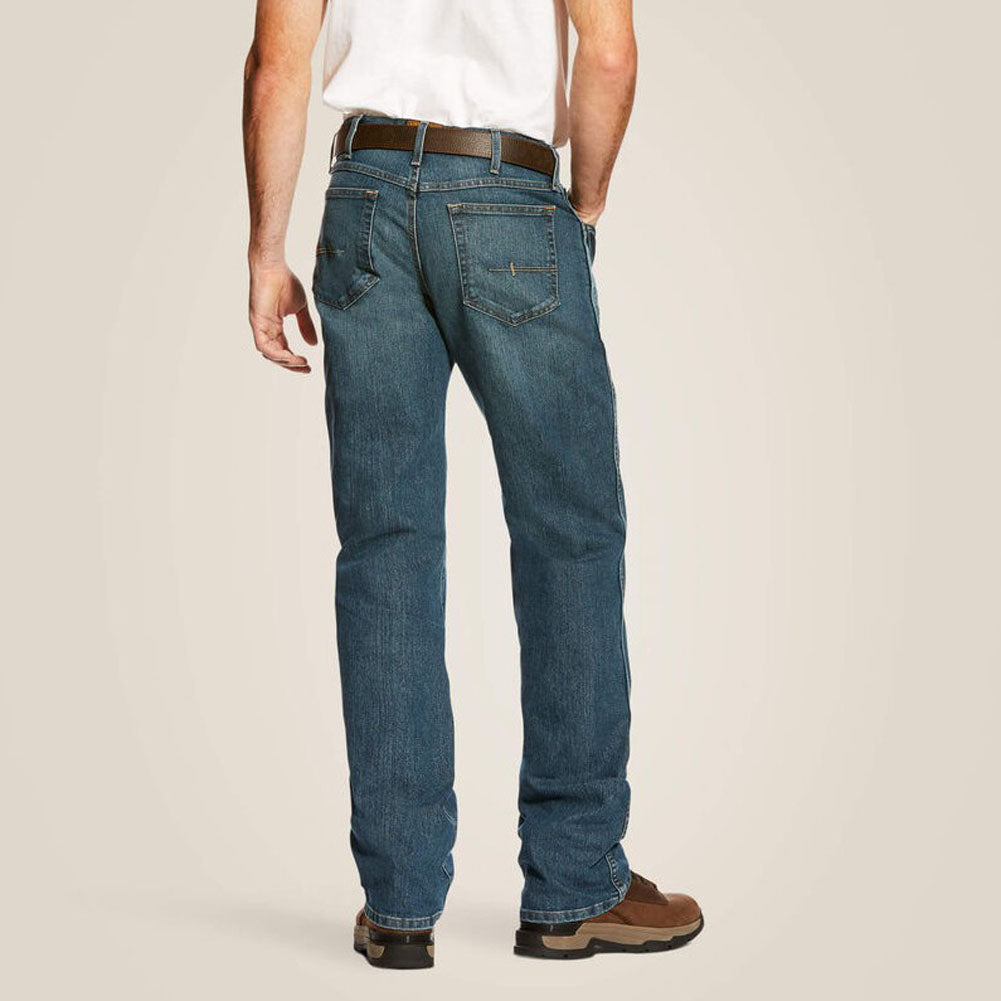 Rebar M4 Relaxed DuraStretch Basic Bootcut Jean in Carbine by Ariat