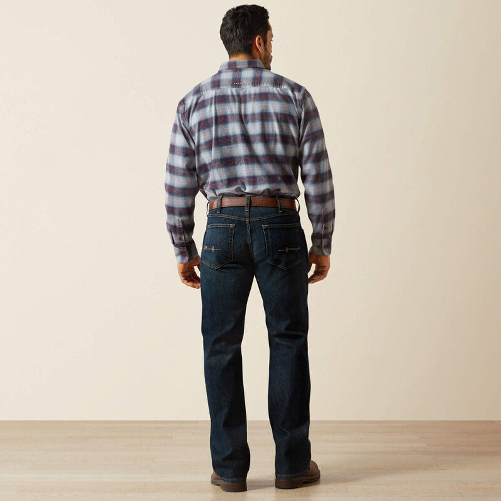 Rebar M5 DuraStretch Straight Jean in Blackstone by Ariat