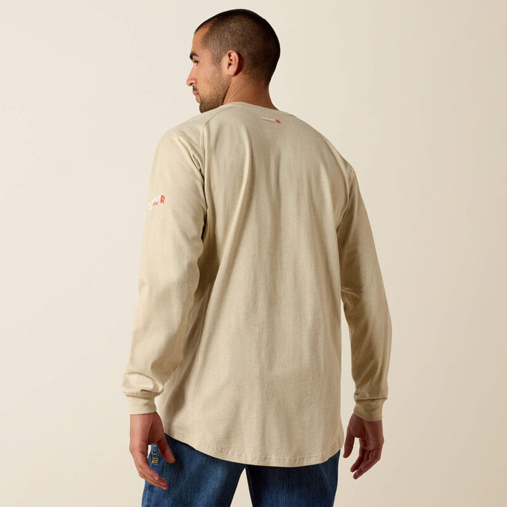 FR Air Henley LS in Sand Heather by Ariat