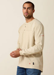 FR Air Henley LS in Sand Heather by Ariat