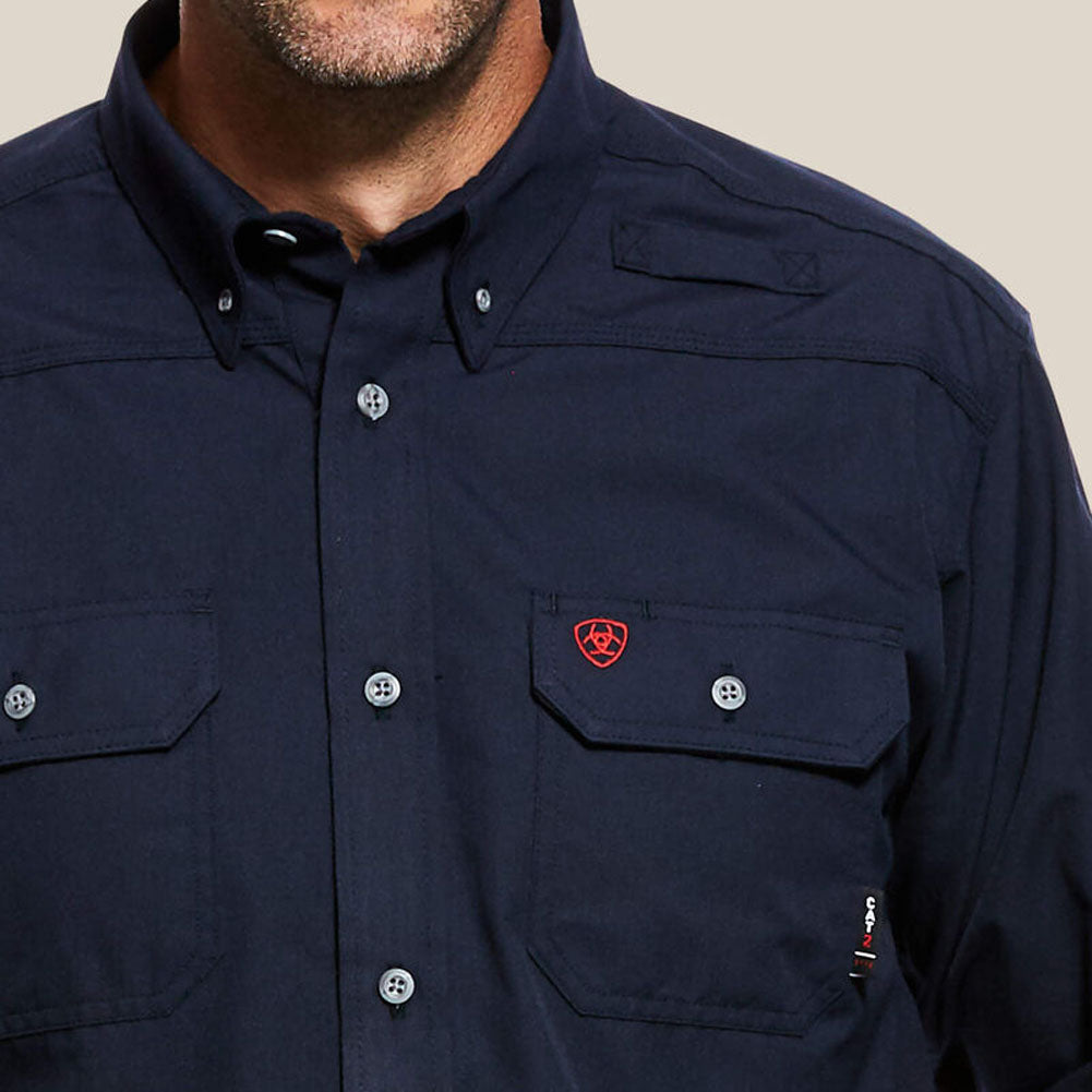 FR Featherlight LS Work Shirt in Navy by Ariat
