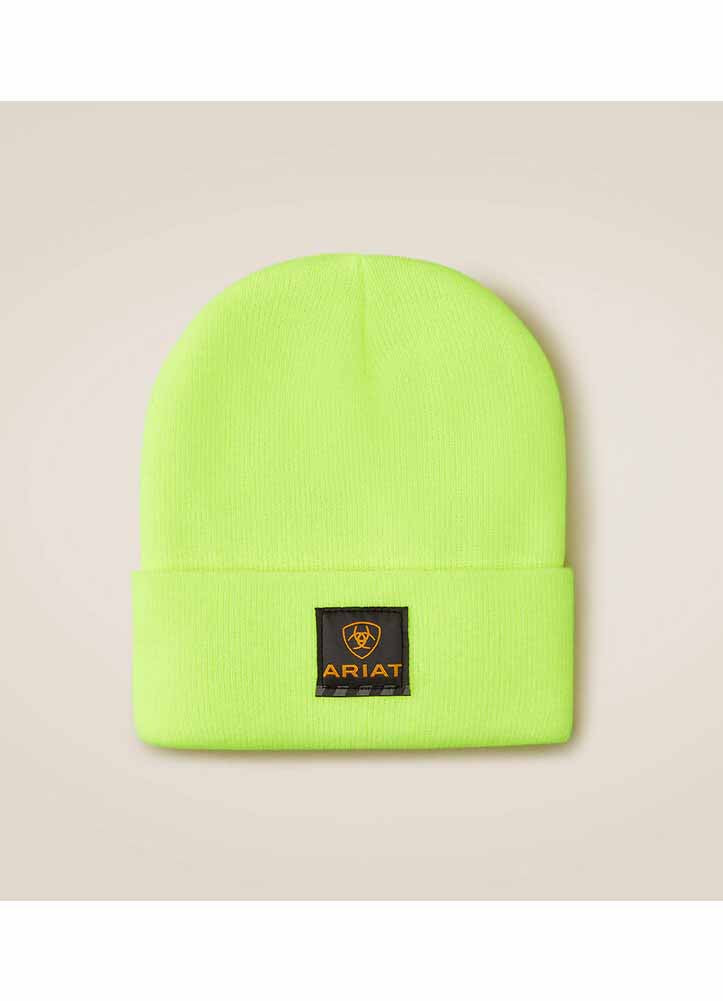 Mns Rebar Wathc Cap Bright Yellow by Ariat
