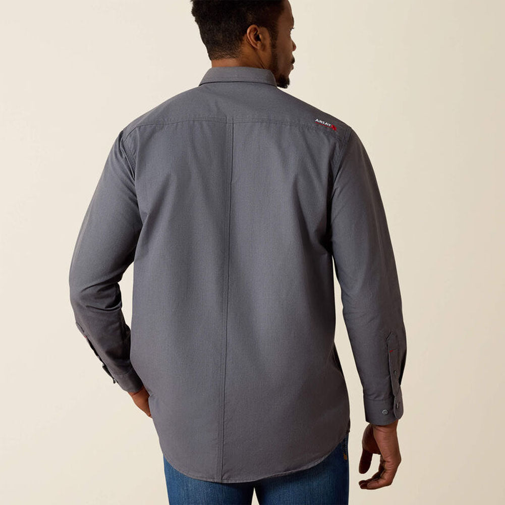 FR Featherlight LS Work Shirt in Gunmetal by Ariat