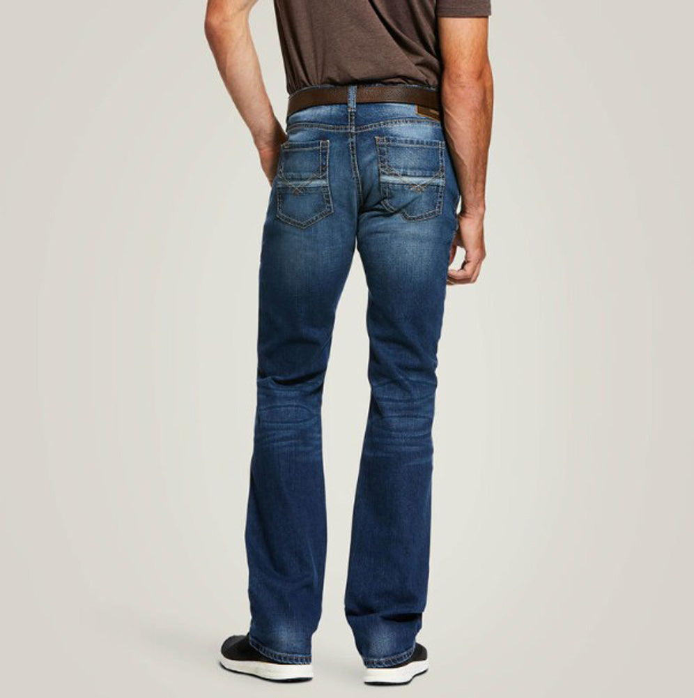 M7 Rocker Stretch Nassau Straight Jeans in Summit by Ariat