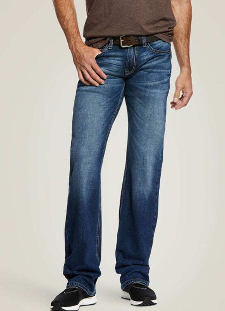 M7 Rocker Stretch Nassau Straight Jeans in Summit by Ariat