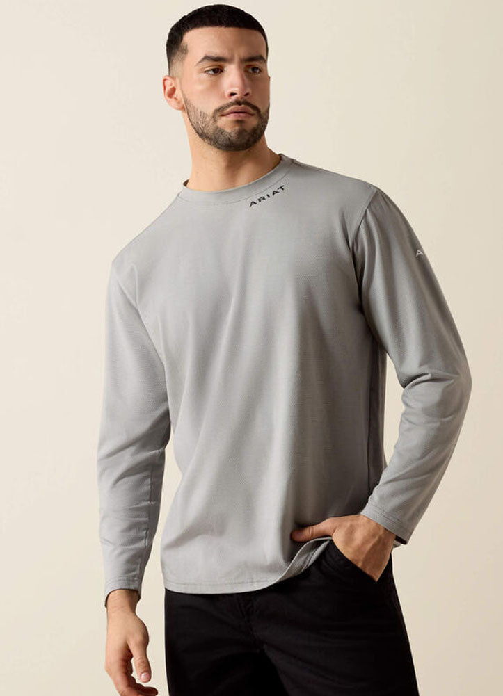 FR Baselayer LS in Silver Fox by Ariat