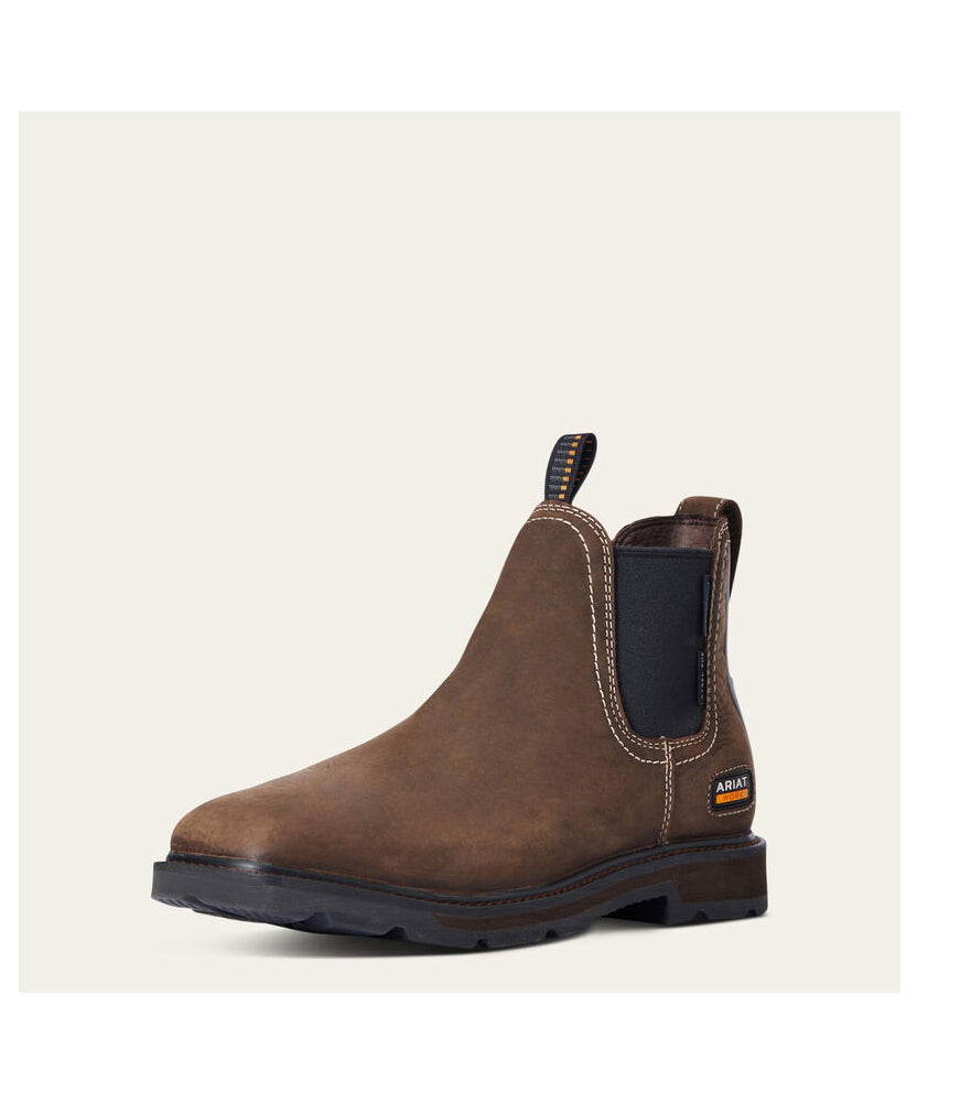 Mns Groundbreaker Chelsea Wst H20 ST Brn by Ariat