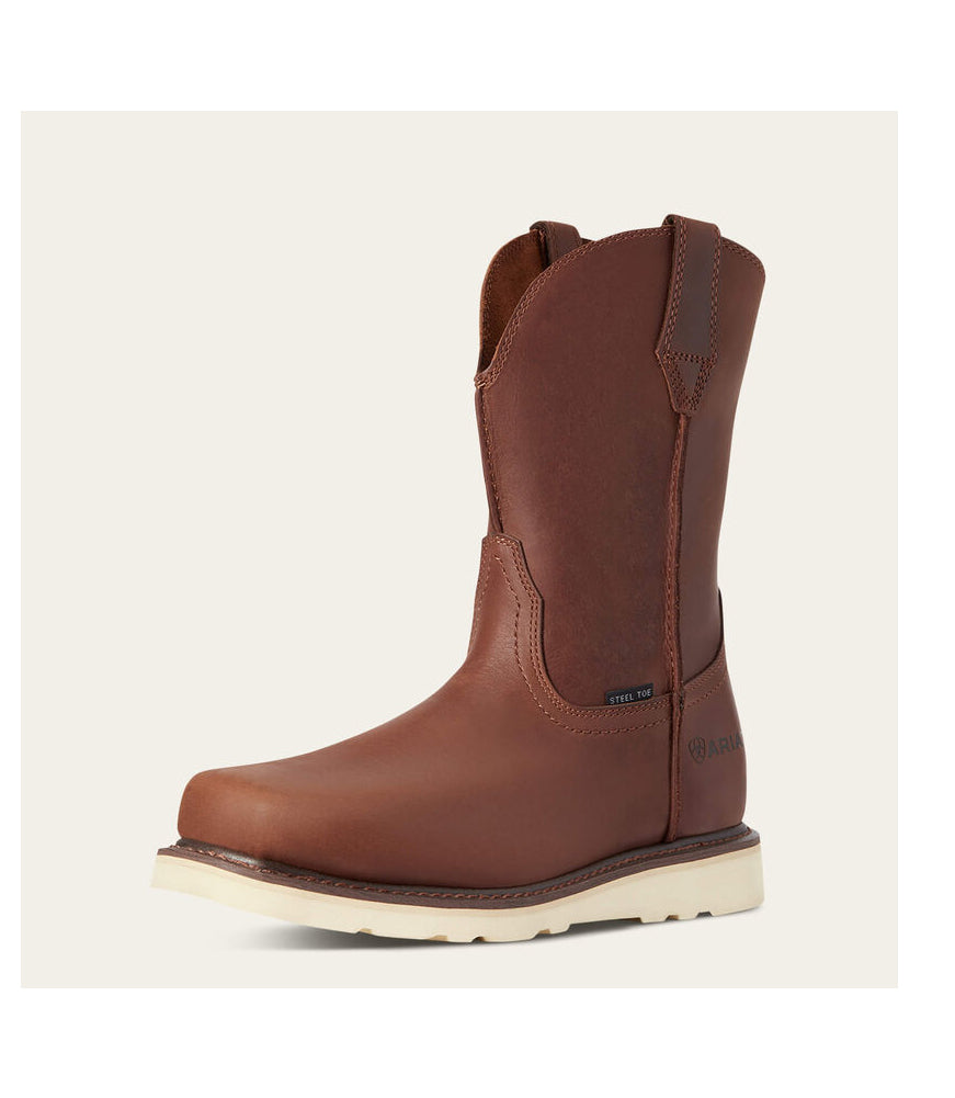 Mns Rambler Work Wedge St Foothill Brn by Ariat
