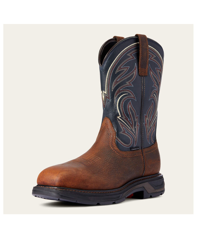 Mns Workhog XT Cottonwood CT Brnrdy / Mdnt by Ariat