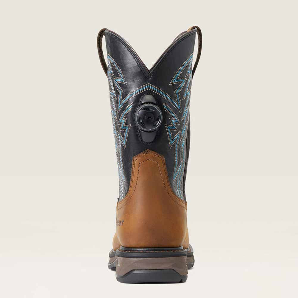 Mns Workhog XT Boa CT Drk Eath / Blk by Ariat