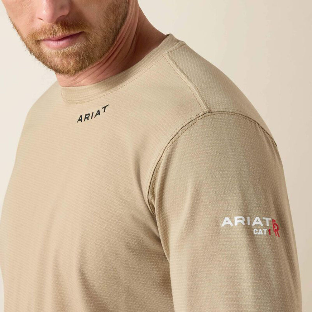 FR Baselayer LS in Khaki by Ariat