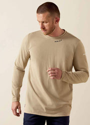 FR Baselayer LS in Khaki by Ariat