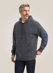 Ariat Logo Hoodie in Charcoal Heather by Ariat