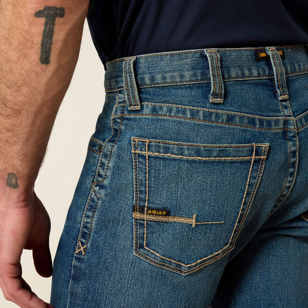 Rebar M7 Edge Straight Jean in Rico by Ariat