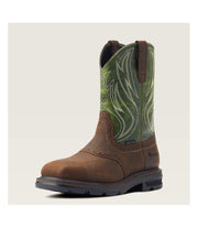 Mns Sierra Shock Shield ST Drk Brn Grn by Ariat