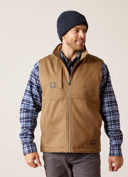 Rebar DuraCanvas Vest in Field Khaki by Ariat