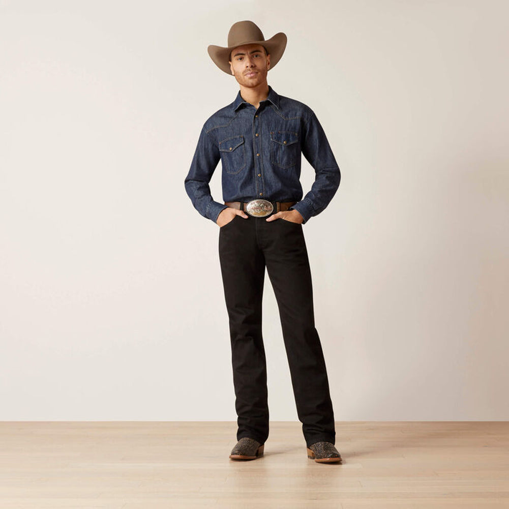 R Mns Classic Denim LS Shirt Broadway by Ariat