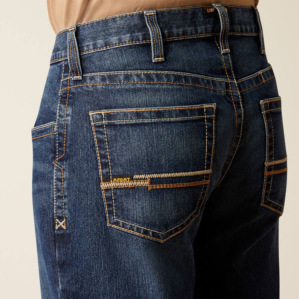 Rebar M4 Rail Durastretch Boot Jeans in Encinitas by Ariat